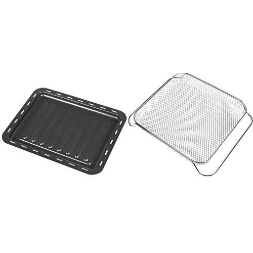 COSORI Fryer Basket and Oven Tray Sets, Non-stick coating, Carbon-Steel