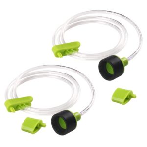 2 piece set accessory hose compatible with foodsaver ，compatible fm2000，fa2000， and fm2100 gm fax12 000 ，suitable for all sealing zipper bags, wine plugs, seals jar, vacuum sealing agents