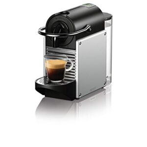 Nespresso Pixie Coffee and Espresso Machine by DeLonghi, 24oz, Aluminum