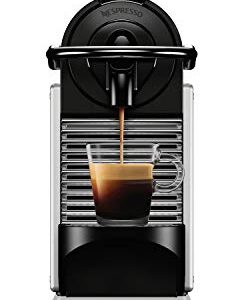 Nespresso Pixie Coffee and Espresso Machine by DeLonghi, 24oz, Aluminum