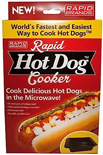 Rapid Rice Cooker | Microwave Rice Blends in Less Than 3 Minutes | Perfect for Dorm, Small Kitchen, or Office | Dishwasher-Safe, Microwaveable, & BPA-Free (Black, 1 Pack)