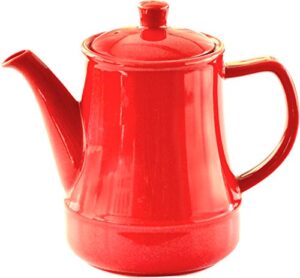 serec dcp-60 coffee dripper and pot, red, 1 pair