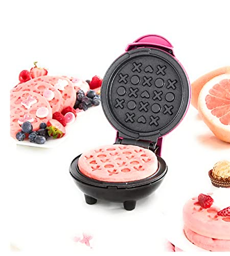 Love Mini Waffle Maker in Magenta