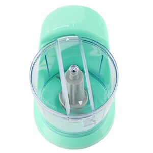 Brentwood MC-109BL Appliances 1.5-Cup Mini Food Chopper (Blue)