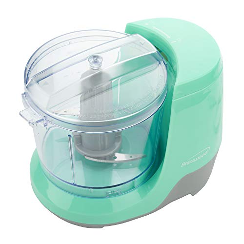 Brentwood MC-109BL Appliances 1.5-Cup Mini Food Chopper (Blue)