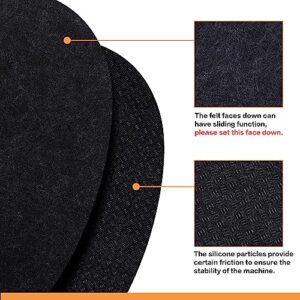 SIUDANGKA Heat Resistant Mat for Crockpot Slow Cooker with Appliance Slider Function, 2 Pack Countertop Protector for Crock Pot Slow Cookers, Crock-Pot 3-10 Quart, Hamilton Beach Slow Cooker