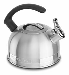 kitchenaid kst20cbst kettle with c handle and trim band, 2-quart