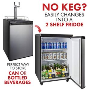 Kegco MDK-309SS-01 Keg Dispenser, Stainless Steel