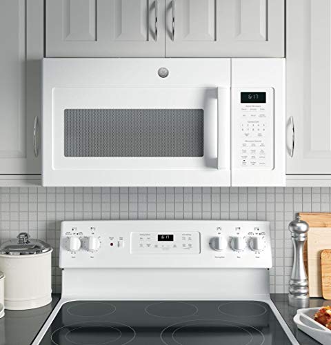 GE 1.7 Cu. Ft. White Over-The-Range Microwave Oven