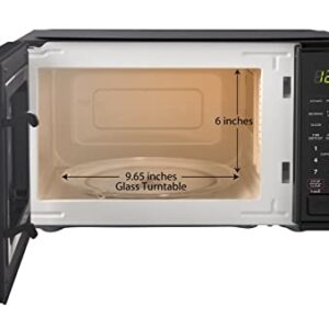 COOLHOME 0.7 cu. ft. Countertop Microwave Oven, 700 Watts Perfect for Apartments and Dorms - Easy Clean (black)