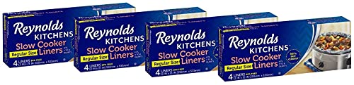 Reynolds Slow Cooker Liners, 4-Count (Pack of 4)