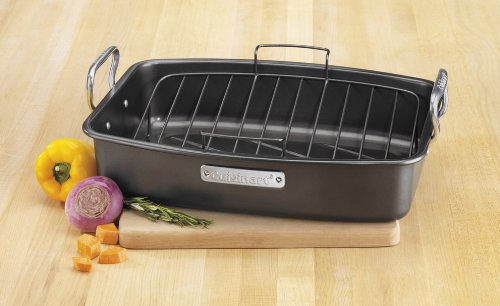 Cuisinart ASR-1713V Ovenware Classic Collection 17-by-13-Inch Roaster with Removable Rack