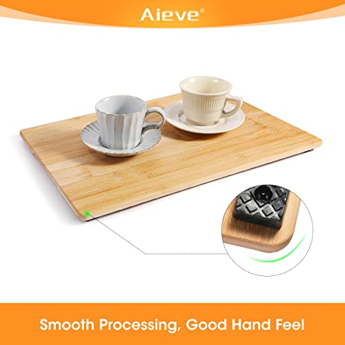 AIEVE Cutting Board Compatible with Ninja Foodie Air Fryer Oven, Air Fryer Accessories Bamboo Counter Protection Board Compatible with Ninja Foodi 10-in-1 DT201/DT251 Air Fry