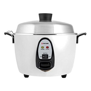 tatung tac-6g(sf) 6-cup multifunction indirect heat rice cooker steamer and warmer