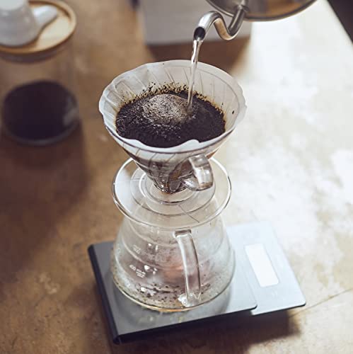 Hario V60 Plastic Coffee Dripper, Size 03, Clear