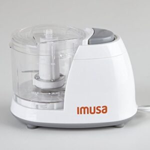 IMUSA USA White GAU-80319W Mini Chopper 1.5-Cup