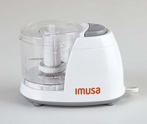 IMUSA USA White GAU-80319W Mini Chopper 1.5-Cup