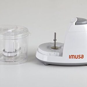 IMUSA USA White GAU-80319W Mini Chopper 1.5-Cup