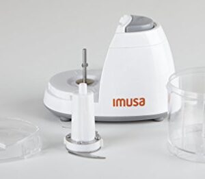 IMUSA USA White GAU-80319W Mini Chopper 1.5-Cup