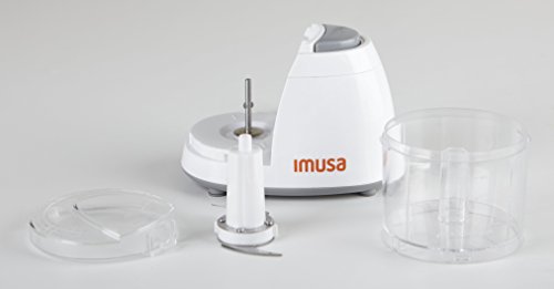 IMUSA USA White GAU-80319W Mini Chopper 1.5-Cup