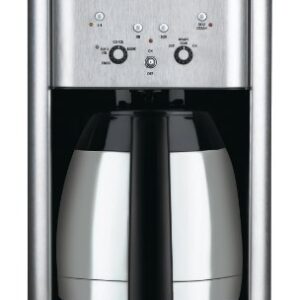 Cuisinart DCC-1400 Brew Central 10-Cup Thermal Coffee Maker, Silver (Renewed)