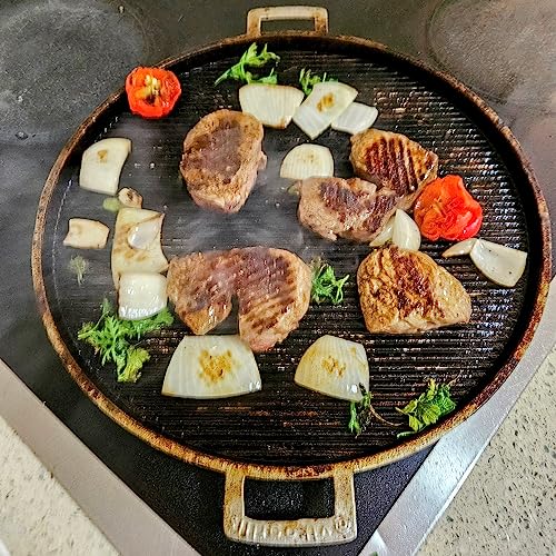 VIKO® Budare Pro Grill arepas precurado 30cm 12" Grill-Griddle @vikogrills Gauchogrillx® Hecho en Venezuela