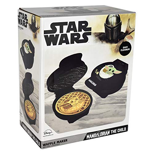 Uncanny Brands Star Wars The Mandalorian The Child Waffle Maker- Baby Yoda Waffles