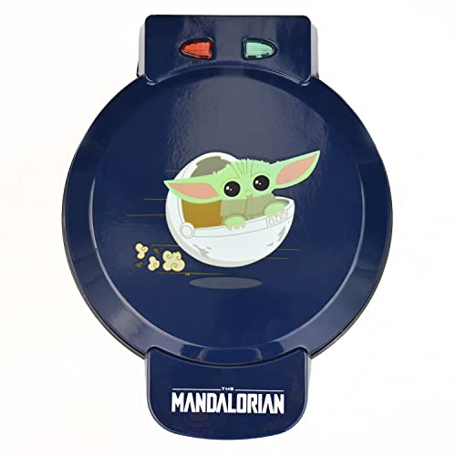 Uncanny Brands Star Wars The Mandalorian The Child Waffle Maker- Baby Yoda Waffles