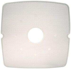 nesco sqm-2-6 square mesh plastic 13 1/2" clean-a-screens, compatible fd-80 food dehydrator, white