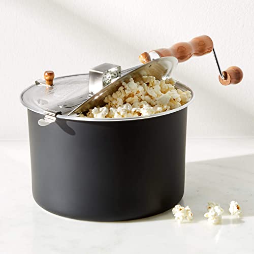 Whirley Pop Stovetop Popcorn Machine Popper. Delicious & Healthy Movie Theater Popcorn Maker. FREE Organic Popcorn Kit. Generic Lid