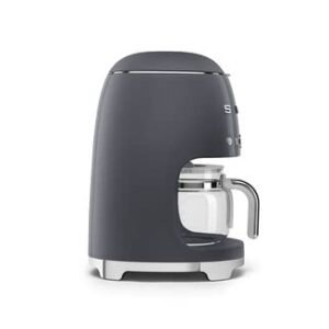 Smeg 50's Retro Style Coffee Maker, Slate Grey DCF02GRUS (Grey)