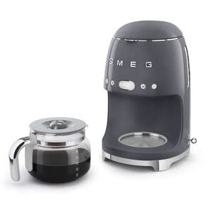 Smeg 50's Retro Style Coffee Maker, Slate Grey DCF02GRUS (Grey)