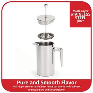 GoodCook Koffe 8-Cup Stainless Steel Thermal Coffee Press