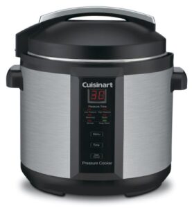 cuisinart cpc-600 6 quart 1000 watt electric pressure cooker (stainless steel)