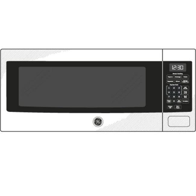 GE Profile PEM31DFBB 24" 1.1 cu. ft. Capacity counter top Microwave Oven in Black