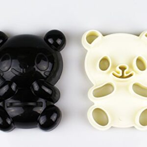 Excelity® Cute Panda Bear DIY Sandwich & Rice Cutter, Cake Bread Toast Mold Maker