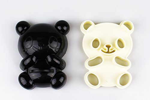 Excelity® Cute Panda Bear DIY Sandwich & Rice Cutter, Cake Bread Toast Mold Maker