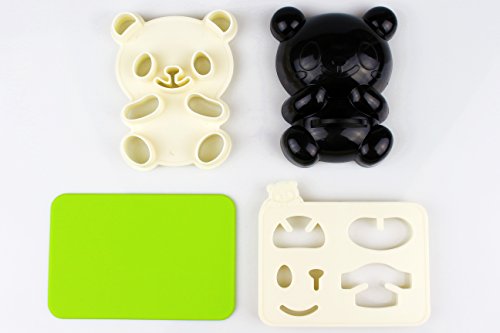 Excelity® Cute Panda Bear DIY Sandwich & Rice Cutter, Cake Bread Toast Mold Maker