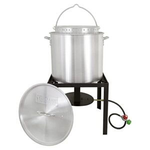 zatarain's crawfish cooker seafood boiler kit, 80 quart