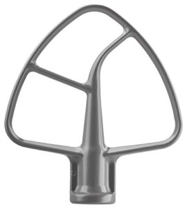 kitchenaid k5thbs subtle silver coated flat beater for kitchenaid 4.5 and 5 quart tilt-head stand mixers