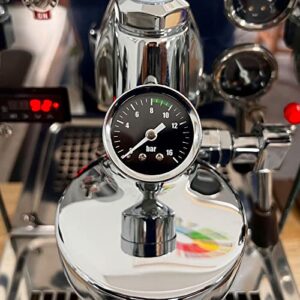 AlloverPower E61 Group Head Pressure Pump Gauge for Espresso Coffee Machine Brew