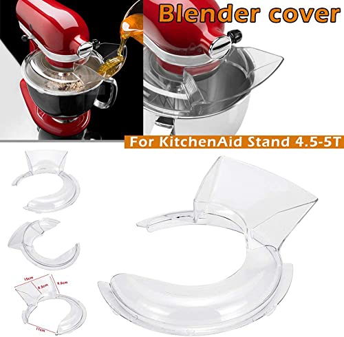 Dvluck 4.5-5QT Bowl Pouring Shield Tilt Head Parts for Kitchen Aid Stand Mixer