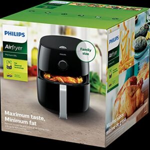 Philips Avance Collection Airfryer XXL, Twin TurboStar with Fat Removal Technology- Fry healthy with up to 90% less fat