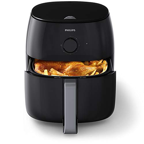 Philips Avance Collection Airfryer XXL, Twin TurboStar with Fat Removal Technology- Fry healthy with up to 90% less fat