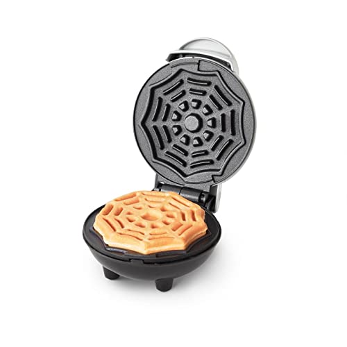 SPIDERWEB MINI WAFFLE MAKER (White)