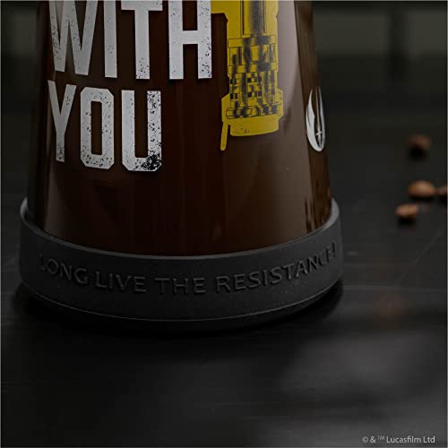 JoyJolt Star Wars Cold Brew Coffee Maker. 32oz/1L Cold Coffee Brewer and Infuser Filter. Glass Iced Coffee Maker Ice Tea Maker Cold Brew Pitcher. Star Wars Gift and Star Wars Kitchen Accessories