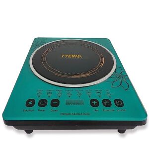 tyemui induction cooktop hot plates for cooking electric single burner stove portable induction cooktop with fast heating mode