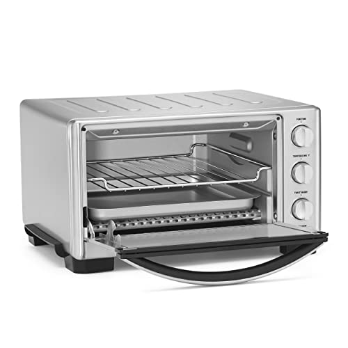 Cuisinart TOB-1010 Toaster Oven Broiler, 11.77" x 15.86" x 7.87", Silver (Renewed)