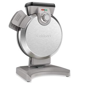 Cuisinart WAF-V100 Vertical Waffle Maker, Silver (Renewed)