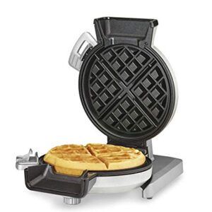 Cuisinart WAF-V100 Vertical Waffle Maker, Silver (Renewed)